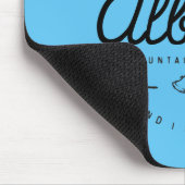 アルベルタ山脈が私が行かねばならないモノトーンのと呼んでいる マウスパッド (コーナー)