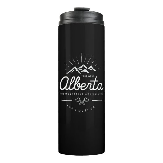 アルベルタ山脈は私がダークモノ行かなければならないと呼んでいる タンブラー (正面)