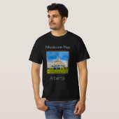 アルベルタ州メディシン・ハット、サミス・テペ Tシャツ (正面フル)
