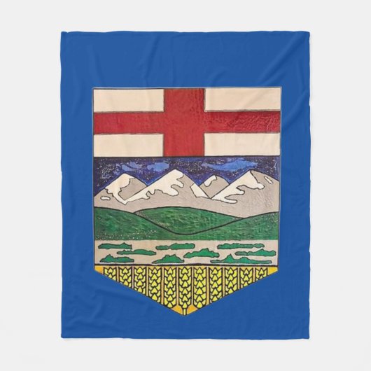 アルベルタ フリースブランケット (正面)