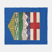 アルベルタ フリースブランケット (正面(横))