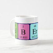 アルベルティーナの定期的なテーブル名mag コーヒーマグカップ (正面左)