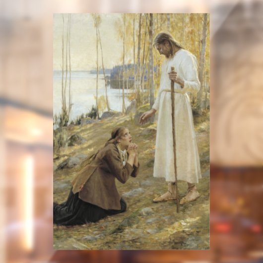 アルベルト・エーデルフェルト - キリストとマグダラのマリア ウィンドウサイン (シート2)