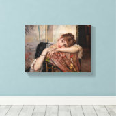 アルベルト・エーデルフェルト – ザパリジェンヌ/ヴァージニア キャンバスプリント (インサイチュ (ウッドフロア))