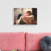 アルベルト・エーデルフェルト – ザパリジェンヌ/ヴァージニア キャンバスプリント (インサイチュ (リビング))