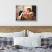 アルベルト・エーデルフェルト – ザパリジェンヌ/ヴァージニア キャンバスプリント (インサイチュ (寝室))