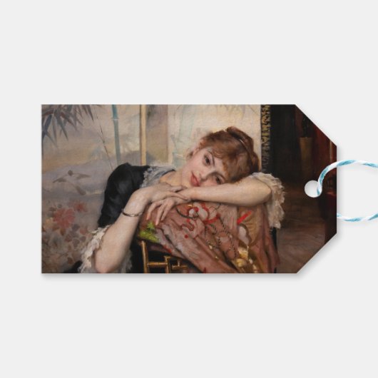 アルベルト・エーデルフェルト – ザパリジェンヌ/ヴァージニア ギフトタグ (正面(横))