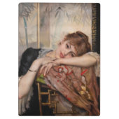 アルベルト・エーデルフェルト – ザパリジェンヌ/ヴァージニア クリップボード (裏面)