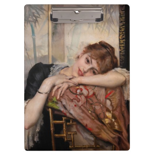 アルベルト・エーデルフェルト – ザパリジェンヌ/ヴァージニア クリップボード (正面)