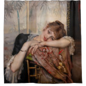 アルベルト・エーデルフェルト – ザパリジェンヌ/ヴァージニア シャワーカーテン (正面)