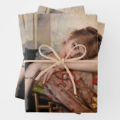 アルベルト・エーデルフェルト – ザパリジェンヌ/ヴァージニア ラッピングペーパーシート (インサイチュ)