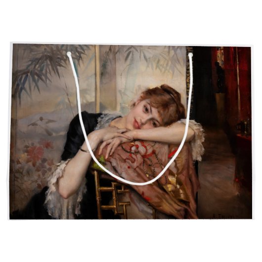 アルベルト・エーデルフェルト – ザパリジェンヌ/ヴァージニア ラージペーパーバッグ (裏面)