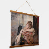 アルベルト・エーデルフェルト – ザパリジェンヌ/ヴァージニア 吊り下げ型タペストリー (傾斜あり)