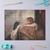 アルベルト・エーデルフェルト – ザパリジェンヌ/ヴァージニア 薄葉紙 (クラフト)