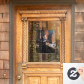 アルベルト・エーデルフェルト - ルイ・パスツール像 ウィンドウサイン (ホームデコレーション)