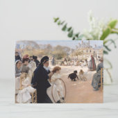 アルベルト・エーデルフェルト - ルクセンブルク庭園、パリ サンキューカード (スタンド正面)