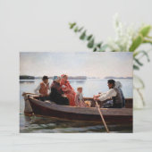 アルベルト・エーデルフェルト - 洗礼式に向かう 招待状 (スタンド正面)