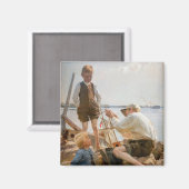 アルベルト・エーデルフェルト - 船大工 マグネット (正面/裏面)