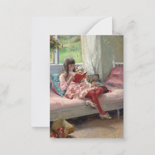 アルベルト・エーデルフェルト - 良き友 ノートカード (正面)