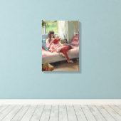 アルベルト・エーデルフェルト - 親しい友達 キャンバスプリント (インサイチュ (ウッドフロア))