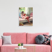 アルベルト・エーデルフェルト - 親しい友達 キャンバスプリント (インサイチュ (リビング))