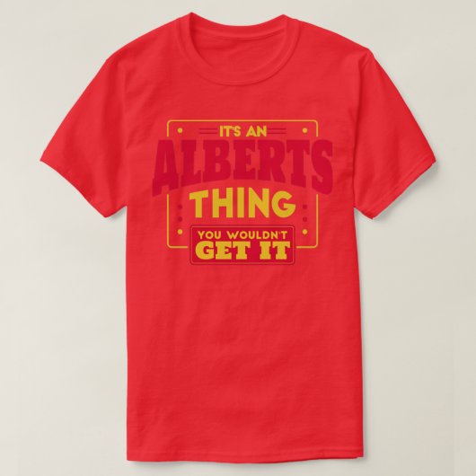 アルベルト Tシャツ (デザイン正面)