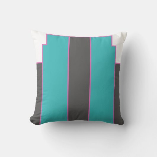 アルベルブランドのロゴ投げクッション – ホームデコル クッション (正面)