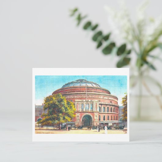 アルベール王室のホールロンドンヴィンテージはがき ポストカード (スタンド正面)