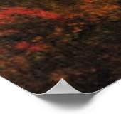 アルベール絵画ビエルシュタットの日の出 ポスター (角)