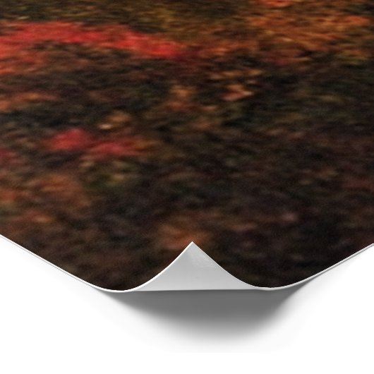 アルベール絵画ビエルシュタットの日の出 ポスター (角)