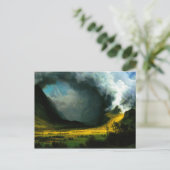 アルベール・ビエルシュタット・ストーム・イン・ザ・マウンテンズポストカード ポストカード (スタンド正面)