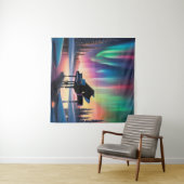 アルペジオオーロラ#2 タペストリー (インサイチュ(横))