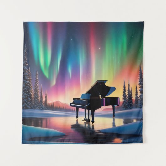 アルペジオオーロラ#2 タペストリー (正面)