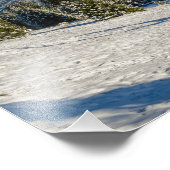 アルペディシウシ冬の風景プリント フォトプリント            (角)