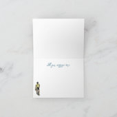 アルペドゥエスサイクリングデジタルプリント誕生日 サンキューカード (内部)