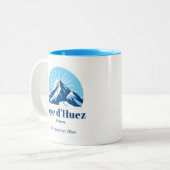 アルペドゥエスフランススキーバケーションマグ ツートーンマグカップ (正面左)