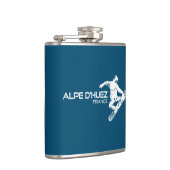 アルペドゥエスフランススノーボーダー フラスク (右)