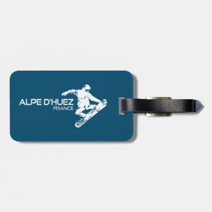 アルペドゥエスフランススノーボーダー ラゲッジタグ
