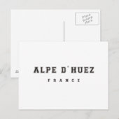アルペドゥエスフランス ポストカード (正面/裏面)