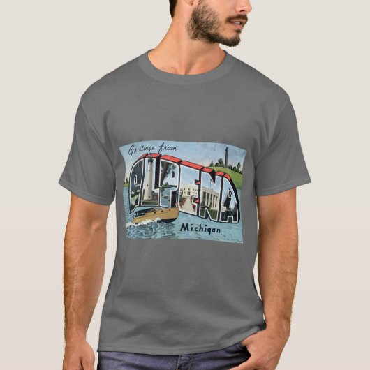 アルペナからの挨拶 Tシャツ (正面)