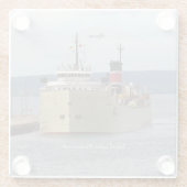 アルペナスグラスのコースター ガラスコースター (裏面)