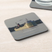 アルペナセット6個のプラスチック製コースター コースター (左側)