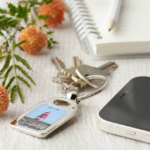 アルペナライトメタルキーチェーン キーホルダー (側面)