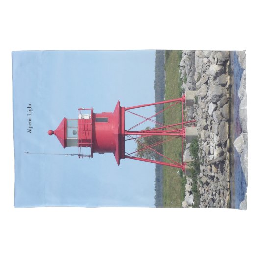 アルペナ灯台のピローケース 枕カバー (正面)