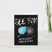 アルペンウェルカルウィンドルハイキングバケーションスキーでお会い カード (正面)