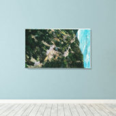 アルペングレードのローエマウン山カリフォルニア州ローエ キャンバスプリント (インサイチュ (ウッドフロア))