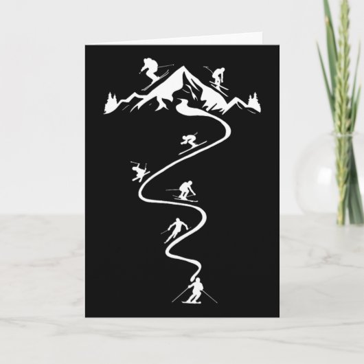 アルペンスキー カード (正面)