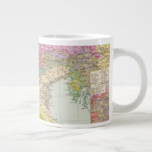 アルペンランダーアトラスのアルプス地図 ジャンボコーヒーマグカップ (右)