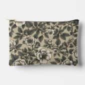 アルペンローズフローラヴィンテージパターン アクセサリーポーチ (正面)