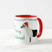 アルペン酪農家のクリスマス マグカップ (正面右)